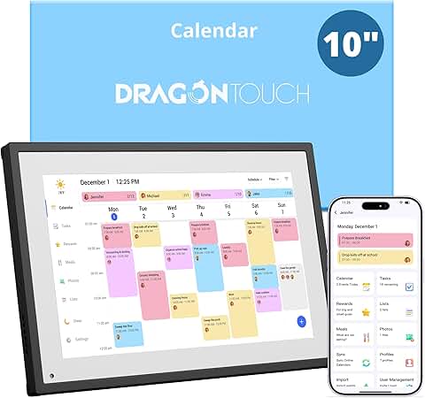 10.1 Inch Digital Calendar and Chore Chart