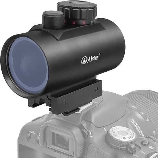 Red Green Dot Sight with Camera Mount