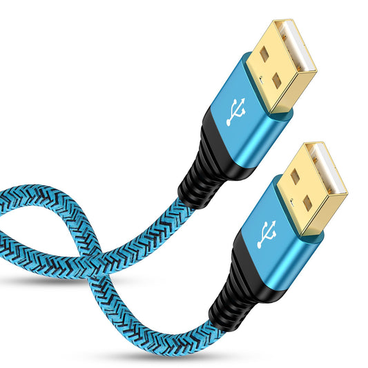 10 ft USB A to USB A male extension cable