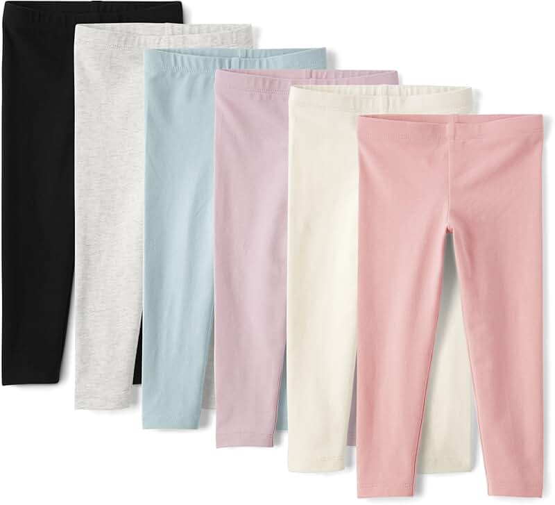 Toddler Solid Leggings Multipack