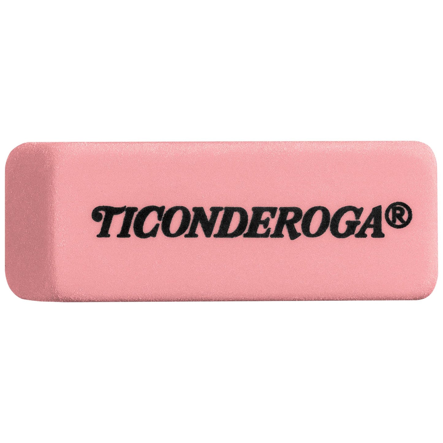 Pink wedge erasers, 5 pack