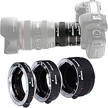 Macro Extension Tube Set for DSLR Cameras