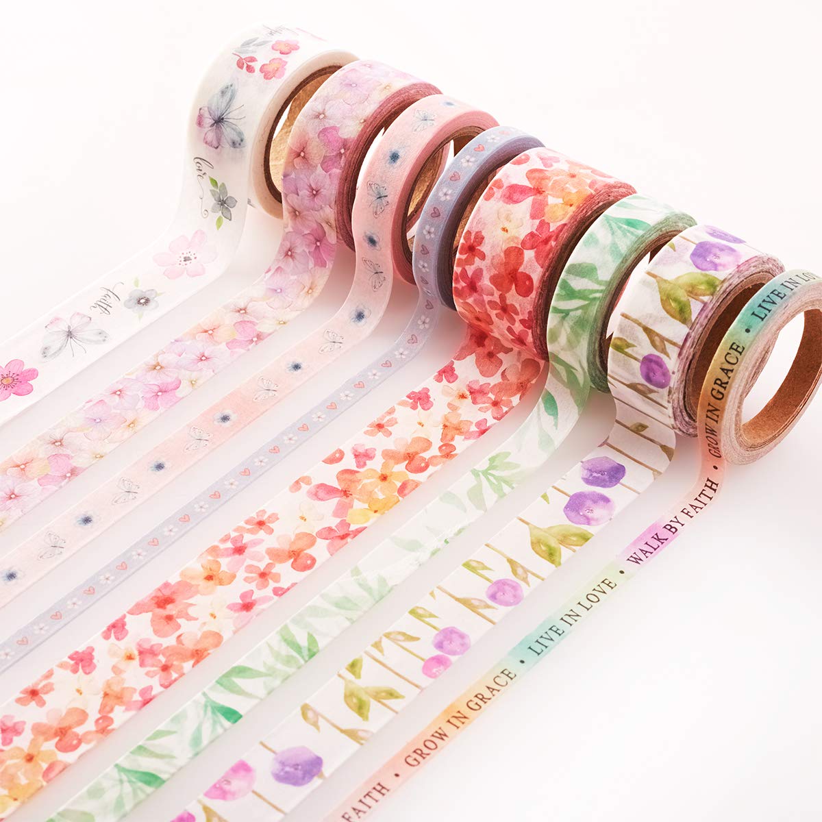 Blossoms of Blessings Washi Tape Set
