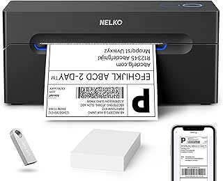 Wireless Bluetooth 4x6 Shipping Label Printer