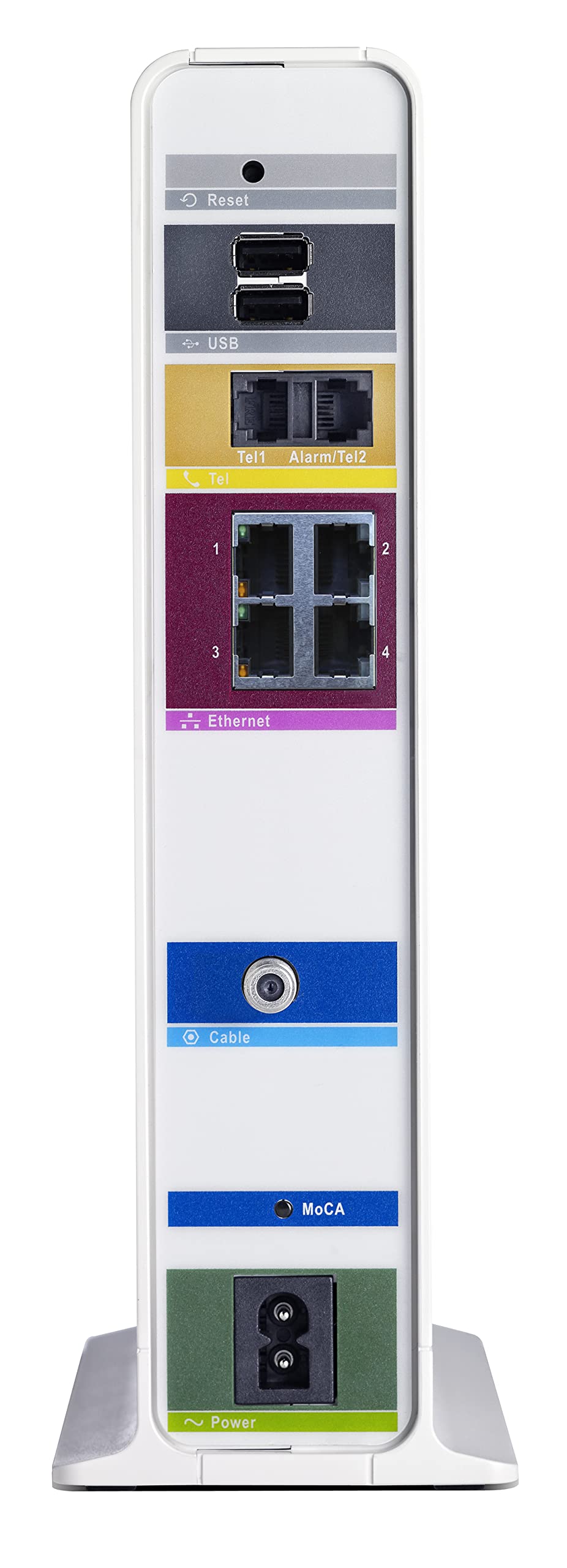 SURFboard SVG2482AC DOCSIS 3.0 Cable Modem & AC2350 Wi-Fi Router | Comcast Xfinity Internet & Voice | Four 1 Gbps Ports | 2 Telephony Ports for Digital Voice | Up to 800 Mbps | 2 Year Warranty