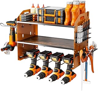 Heavy Duty Adjustable Power Tool Wall Organizer