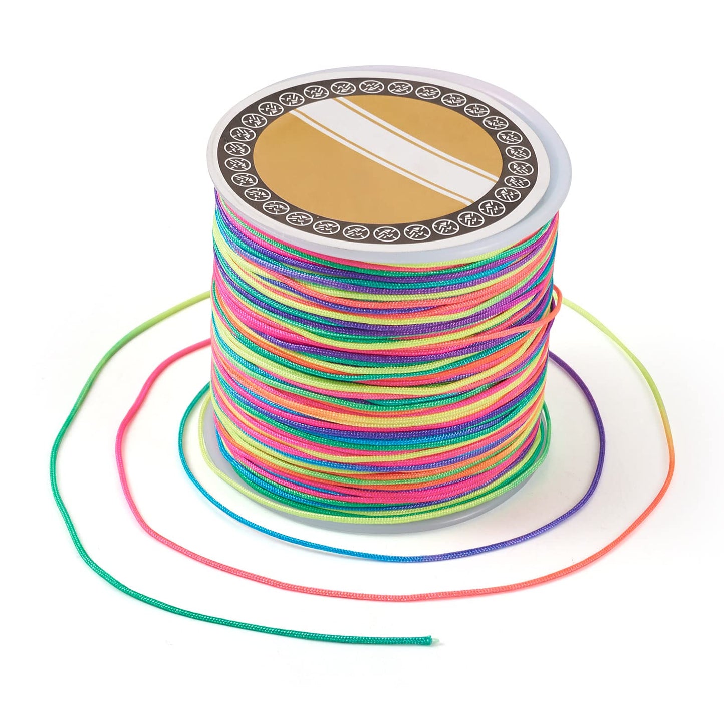 Colorful Nylon Beading Cord for Jewelry and Crafts