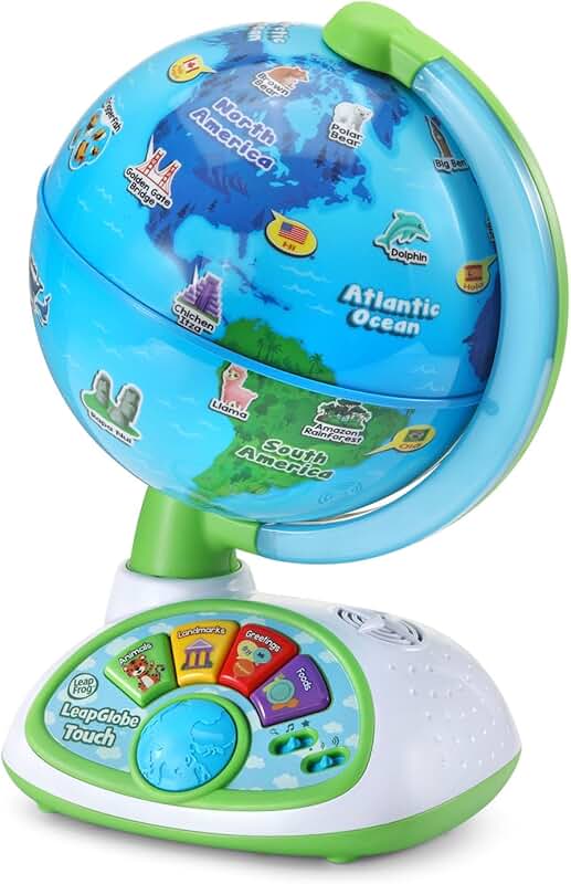 Light-Up Touch Interactive Globe for Kids
