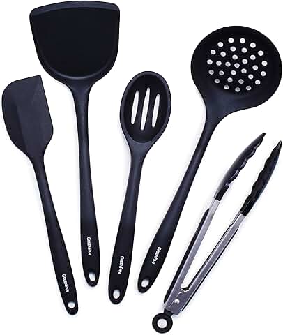 5-Piece Nonstick Silicone Cooking Utensil Set