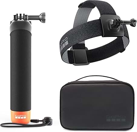 Adventure Kit with Head Strap, Floating Grip, and Case