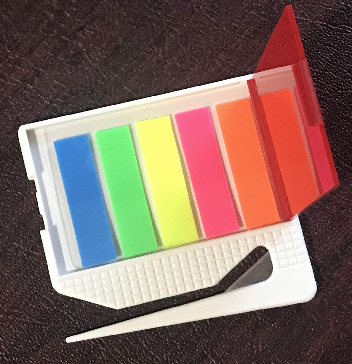 4-Piece Letter Opener with 50 Neon Sticky Tabs