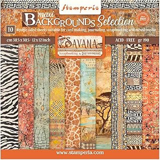 12x12 Paper Pad, 10 Sheets