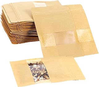 50 Small Seed Envelopes with Clear Windows
