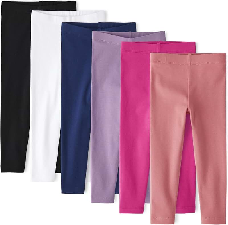 Toddler Solid Leggings Multipack