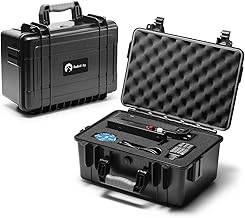 Hard Camera Case with Custom Foam, 14.8x10.8x6.7 inches