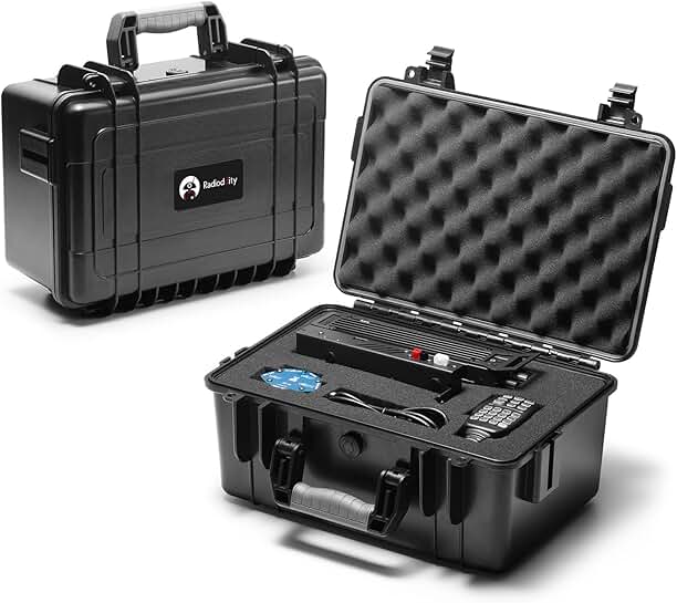 Hard Camera Case with Custom Foam, 14.8x10.8x6.7 inches