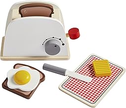 Children's Wooden Toaster Toy Set
