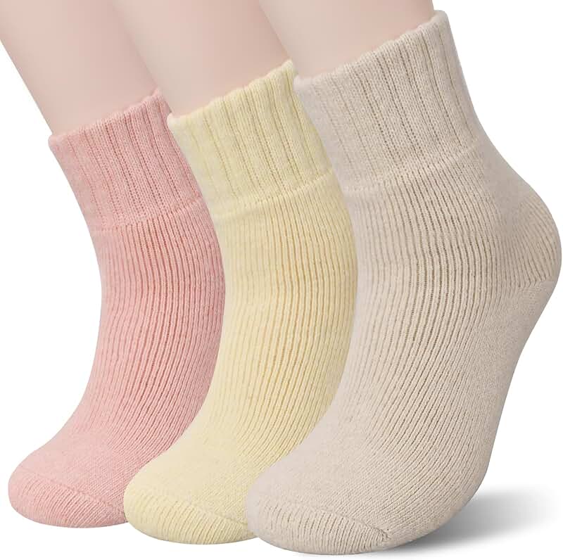 Warm Fuzzy Crew Socks for Women and Teens