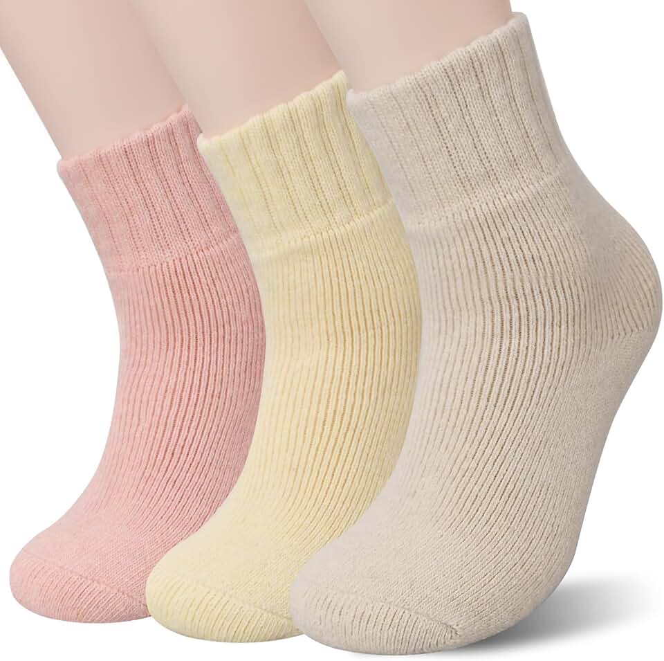 Warm Fuzzy Crew Socks for Women and Teens