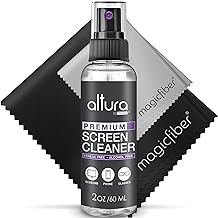 Screen Cleaner Spray and Cloths for Screens