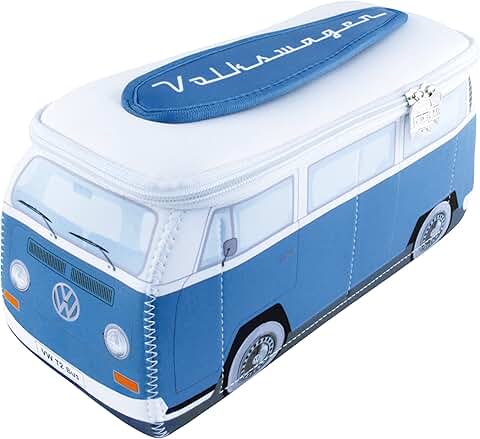 Large Neoprene Travel Bag with Bus Design