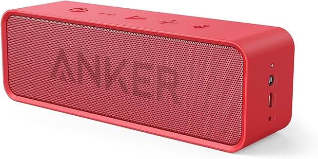 Portable Bluetooth Speaker with 24-Hour Playtime and Rich Bass