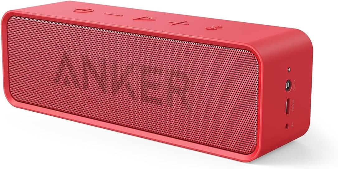 Portable Bluetooth Speaker with 24-Hour Playtime and Rich Bass