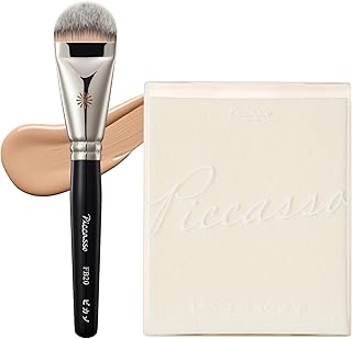Foundation Brush and Makeup Sponges for Flawless Finish