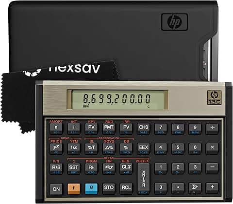 Financial Calculator with 120+ Functions and Case