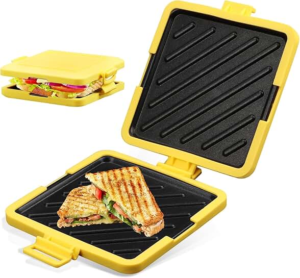 Wireless Microwave Toastie Maker for Quick, Easy Cooking