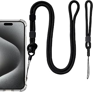 2-Pack Adjustable Phone Lanyards for All Smartphones