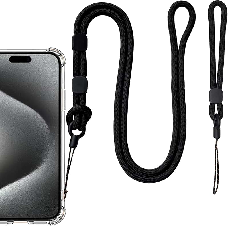 2-Pack Adjustable Phone Lanyards for All Smartphones