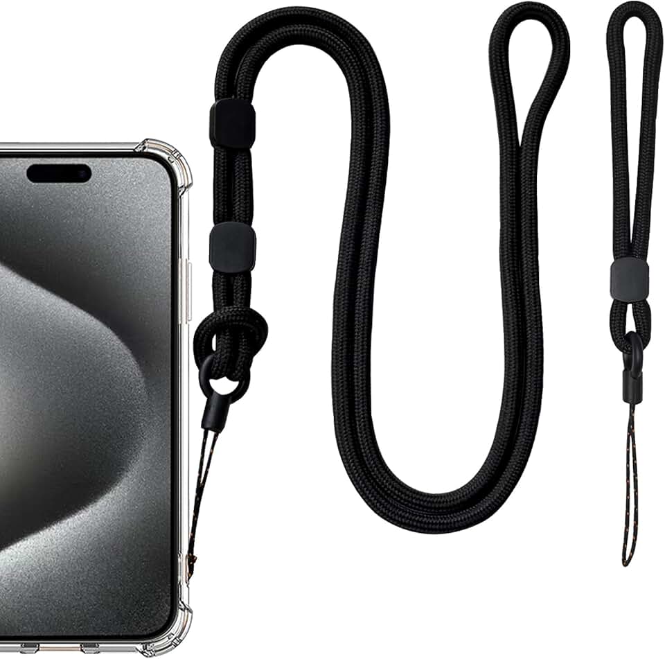 2-Pack Adjustable Phone Lanyards for All Smartphones