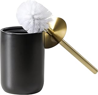 Ceramic Toilet Brush Set with Holder