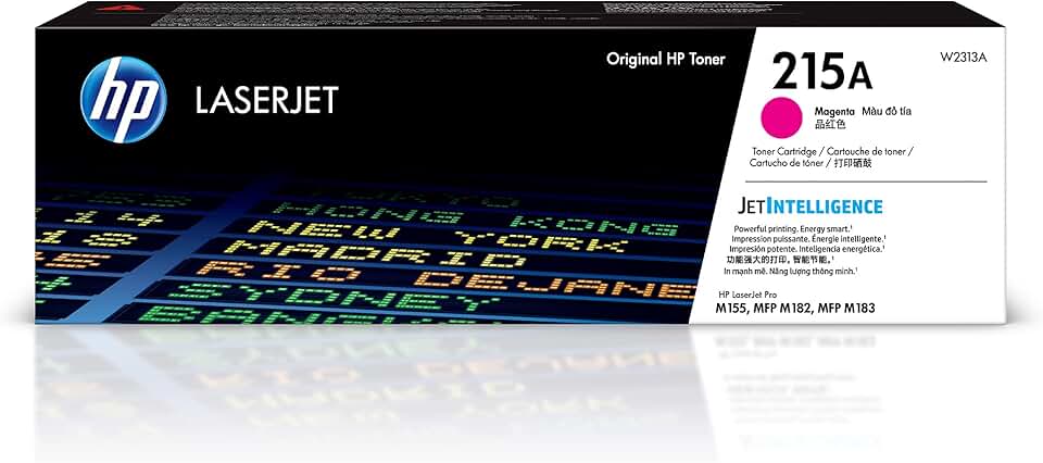 Magenta Toner Cartridge for Laserjet Printers