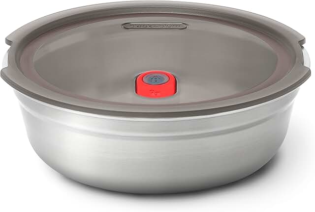 Reusable stainless steel lunch bowl for picnic and camping
