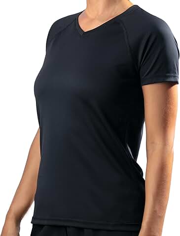 Women's UPF 50+ Short Sleeve Swim and Workout Shirt