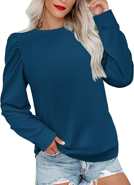 Long Sleeve Women's Fall Tunic Tops 2025 Winter Clothes