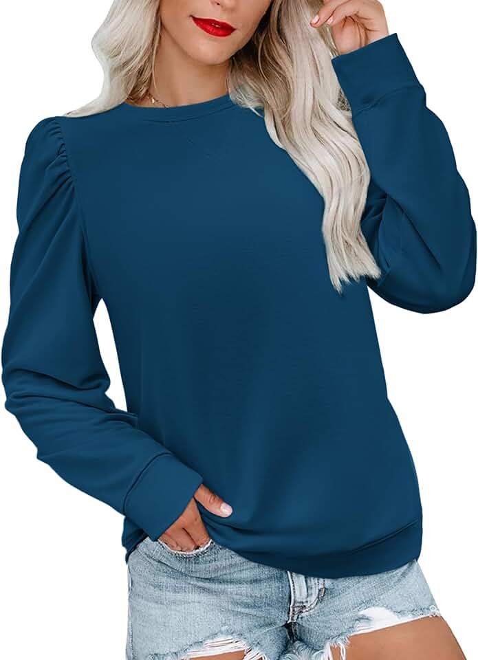 Long Sleeve Women's Fall Tunic Tops 2025 Winter Clothes