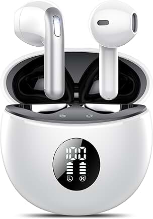 Wireless Earbuds with 50H Playtime and Noise Cancelling Mic