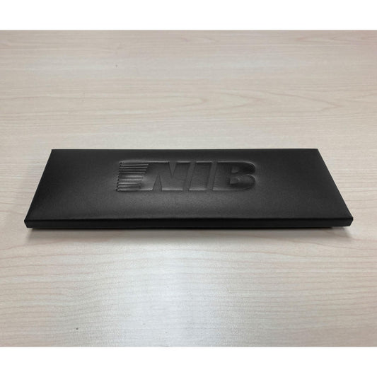 Black Leatherette Conference Room Organizer