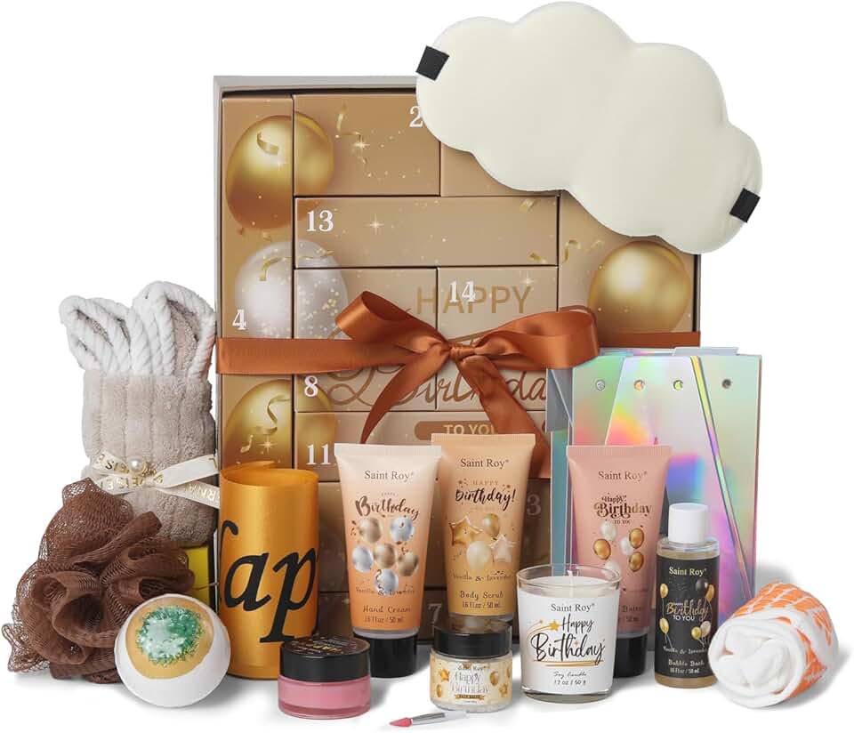 Birthday Beauty Advent Calendar with Spa Gifts