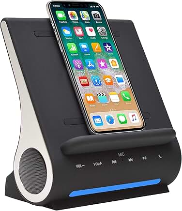 Wireless Charger with Bluetooth Speakers and Handsfree Call