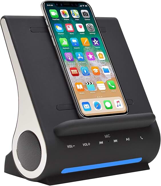 Wireless Charger with Bluetooth Speakers and Handsfree Call