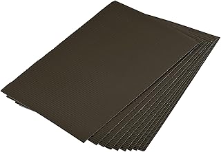 Corrugated Paper Sheets 25pcs 11.69x8.27 inches Brown
