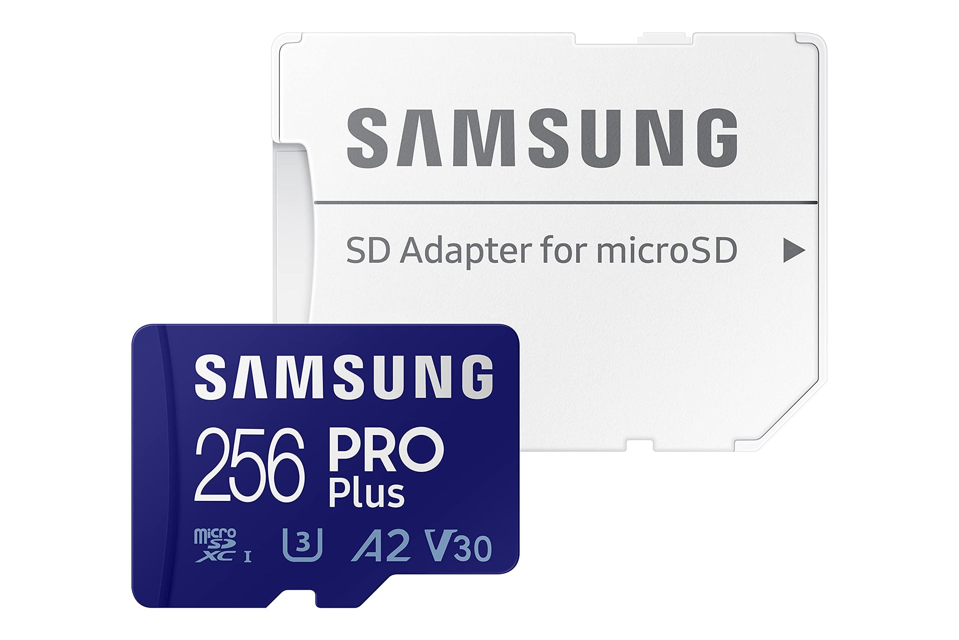 PRO Plus + Adapter 256GB microSDXC Up to 160MB/s UHS-I, U3, A2, V30, Full HD & 4K UHD Memory Card for Android Smartphones, Tablets, Go Pro and DJI Drone (MB-MD256KA/AM)