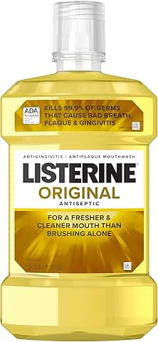 Original Antiseptic Mouthwash for Fresh Breath and Oral Health