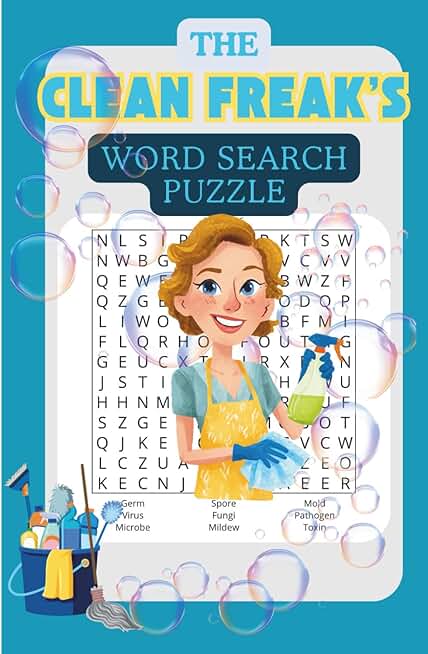 Word Search Puzzle for Clean and Neat Enthusiasts