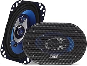 4-inch by 6-inch three-way sound speaker system