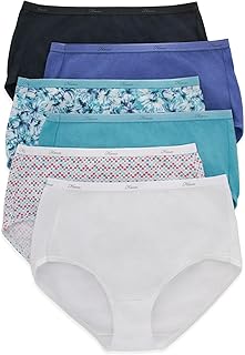 Six-Pack Women's High-Waisted Cotton Briefs